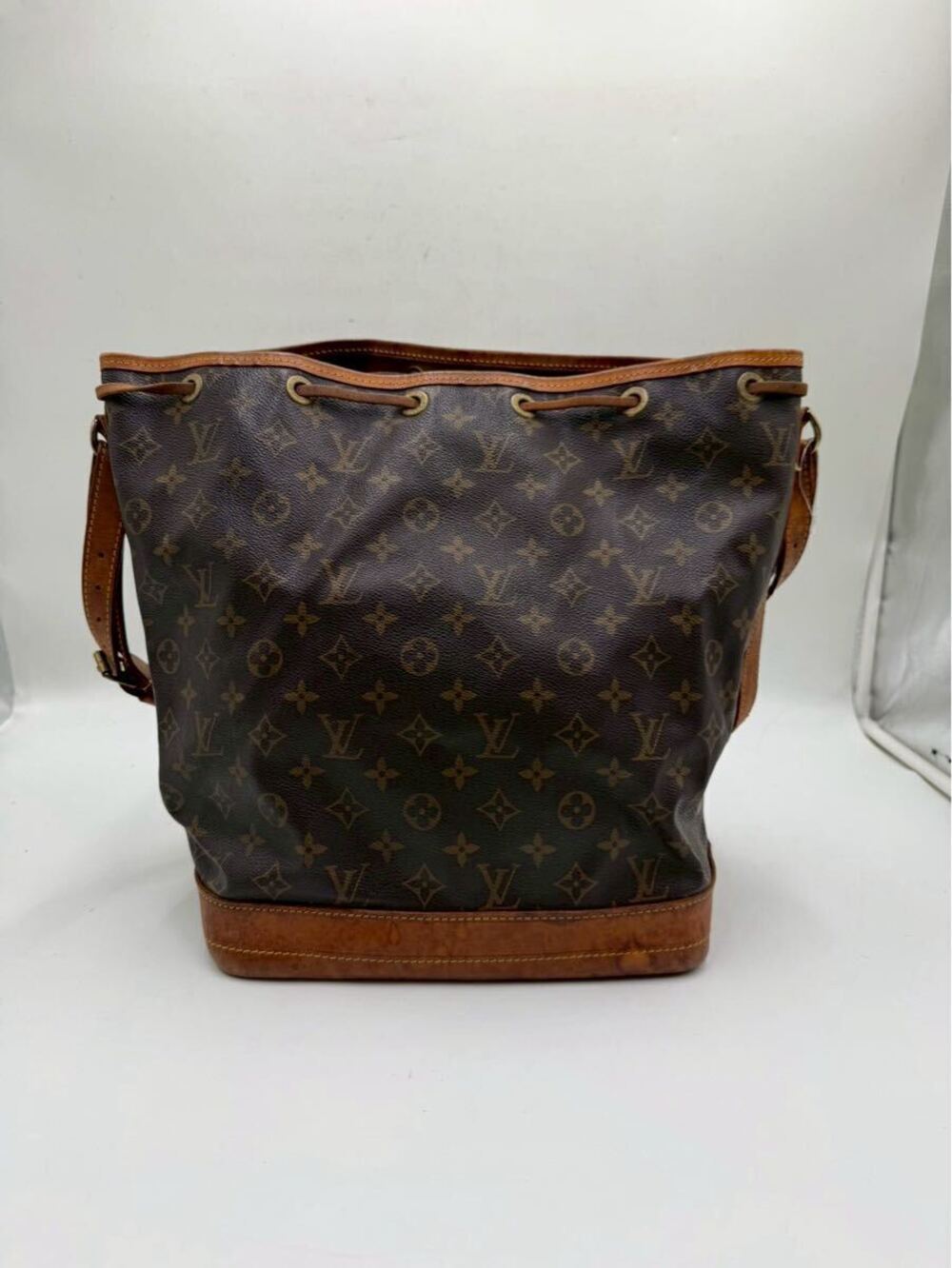 Louis Vuitton Monogram Shoulder Bag Noe Drawstring